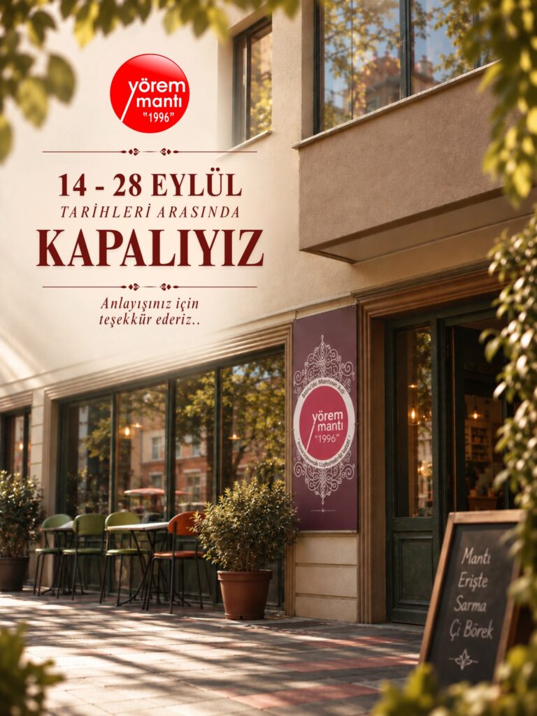 Yörem Mantı duyurusu